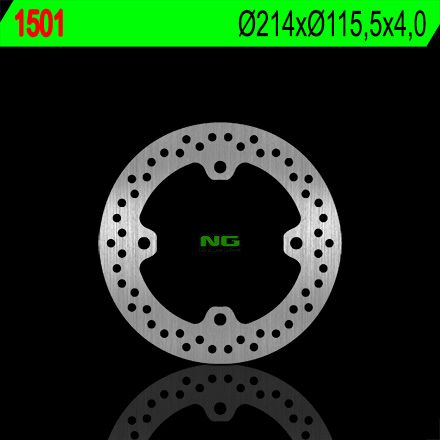 Disco de freno 214 x 115,5 x 4 NG 1501