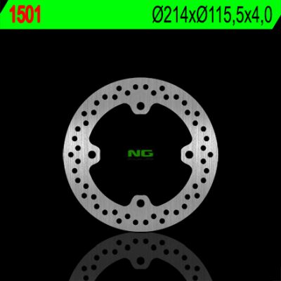 Disco de freno 214 x 115,5 x 4 NG 1501