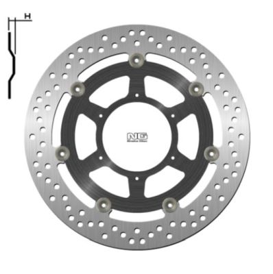 Disco de freno 226 x 60 x 3,5 NG 1580G