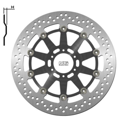 Disco de freno 320 x 64 x 4,5 NG 1597G