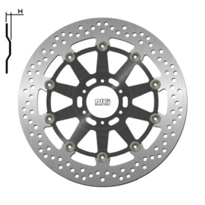 Disco de freno 320 x 64 x 4,5 NG 1597G