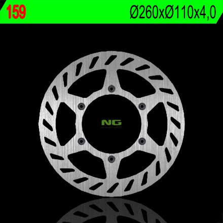 Disco de freno 260 x 110 x 4 NG 159