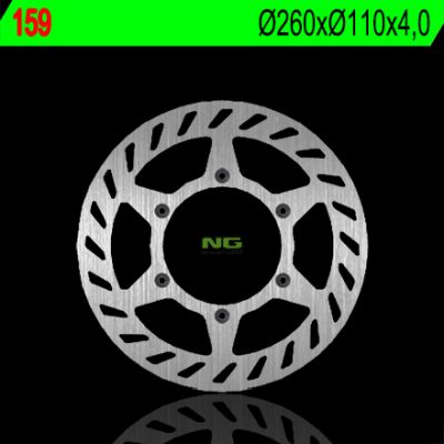 Disco de freno 260 x 110 x 4 NG 159