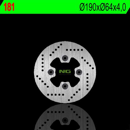 Disco de freno 190 x 64 x 4 NG 181