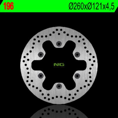 Disco de freno 260 x 121 x 4,5 NG 196