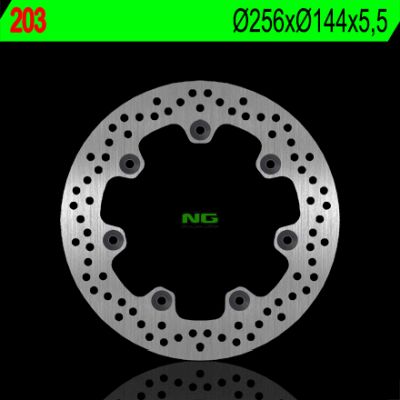 Disco de freno 256 x 144 x 5,5 NG 203