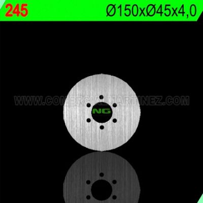 Disco de freno 150 x 45 x 4 NG 245