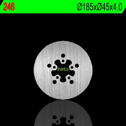 Disco de freno 185 x 45 x 4 NG 246