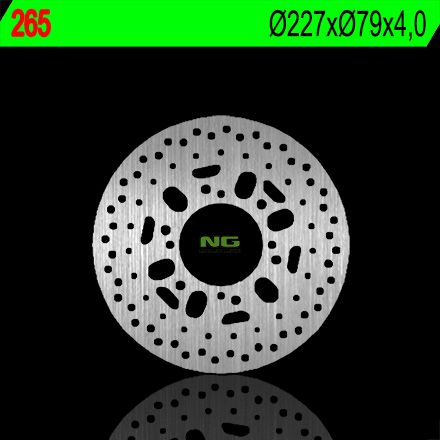 Disco de freno 227 x 79 x 4 NG 265