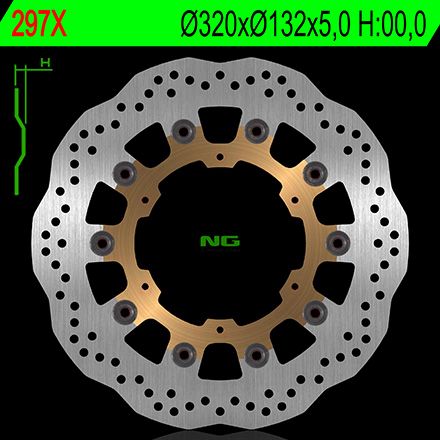 Disco de Freno 320 x 132 x 5 NG 297X