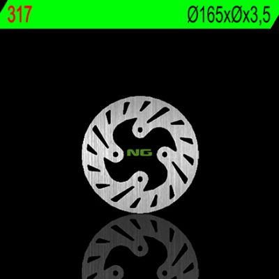 Disco de freno 165 x - x 3,5 NG 317