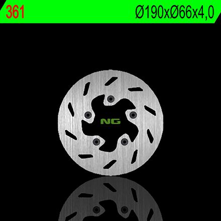 Disco de freno 190 x 66 x 4 NG 361