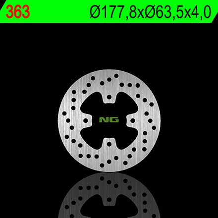 Disco de freno 177,8 x 63,5 x 4 NG 363