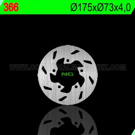 Disco de freno 175 x 73 x 4 NG 366