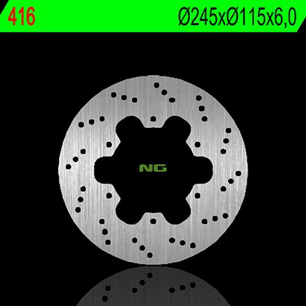 Disco de freno 245 x 115 x 6 NG 416