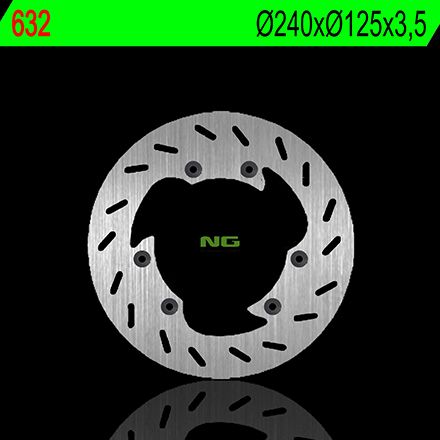 Disco de freno 240 x 125 x 3,5 NG 632