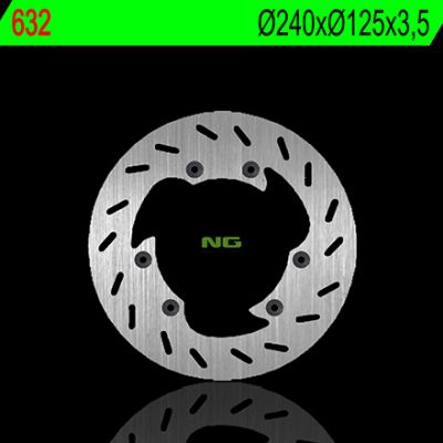 Disco de freno 240 x 125 x 3,5 NG 632
