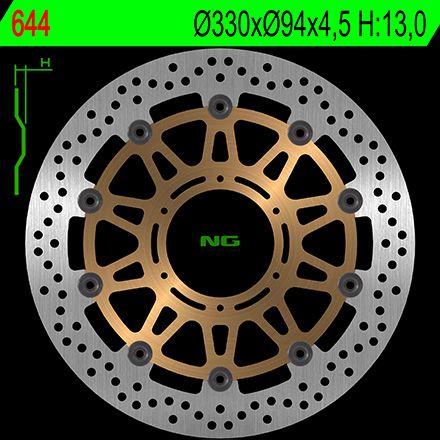 Disco de freno 330 x 94 x 4,5 NG 644