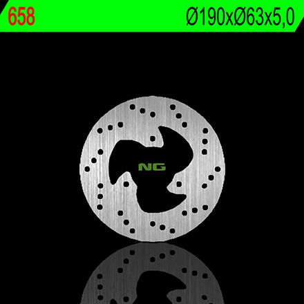 Disco de freno 190 x 63 x 5 NG 658