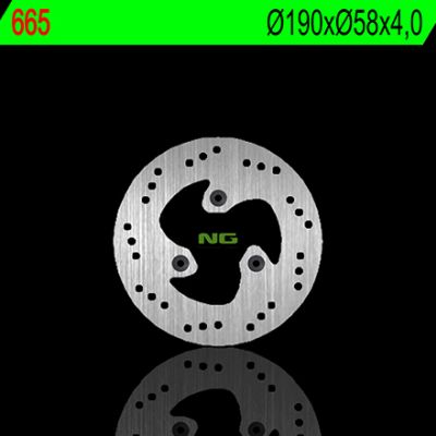 Disco de freno 190 x 58 x 4,0 NG 665