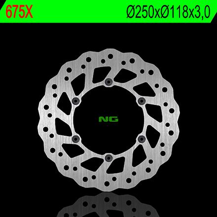 Disco de freno 250 x 118 x 3 NG 675X