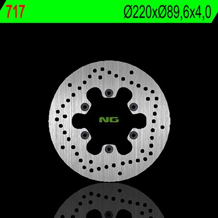 Disco de freno 220 x 89,6 x 4,0 NG 717