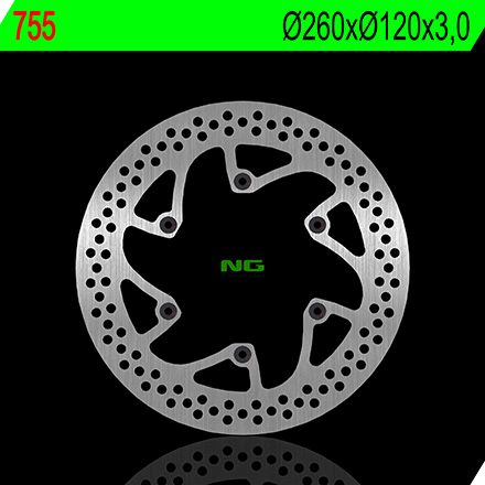 Disco de freno 260 x 120 x 3,0 NG 755