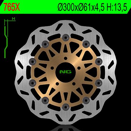 Disco de Freno 300 x 61 x 4,5 NG 765X