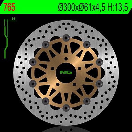 Disco de Freno 300 x 61 x 4,5 NG 765