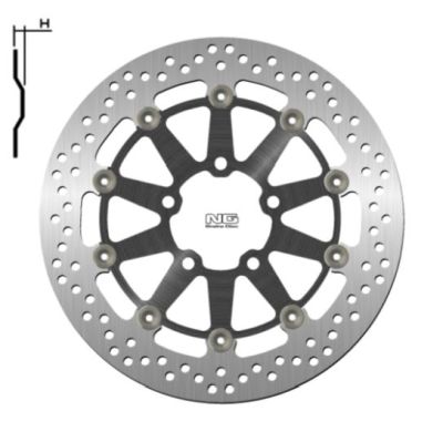 Disco de freno 300 x 69 x 5 NG 790G