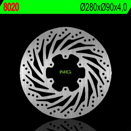 Disco de freno 280 x 90 x 4 NG 8020