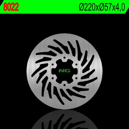 Disco de freno 220 x 57 x 4 NG 8022