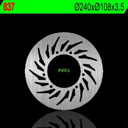 Disco de freno 240 x 108 x 3,5 NG 837