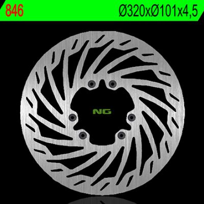 Disco de freno 320 x 101 x 4,5 NG 846