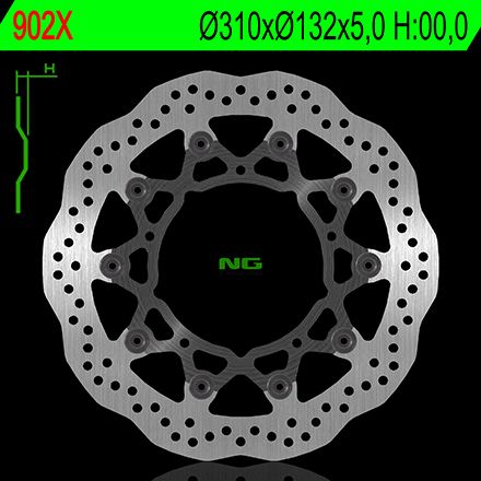 Disco de freno 310 x 132 x 5,0 NG 902X