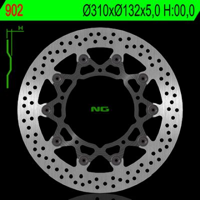 Disco de freno 310 x 132 x 5 NG 902