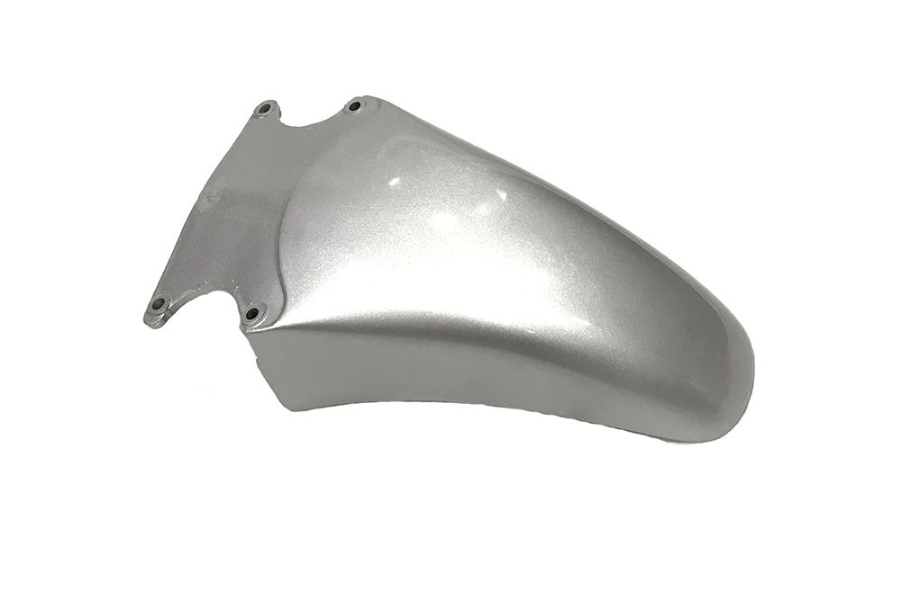 Guardabarros Rieju EVOLUTION Plata Delantero, Parte trasera