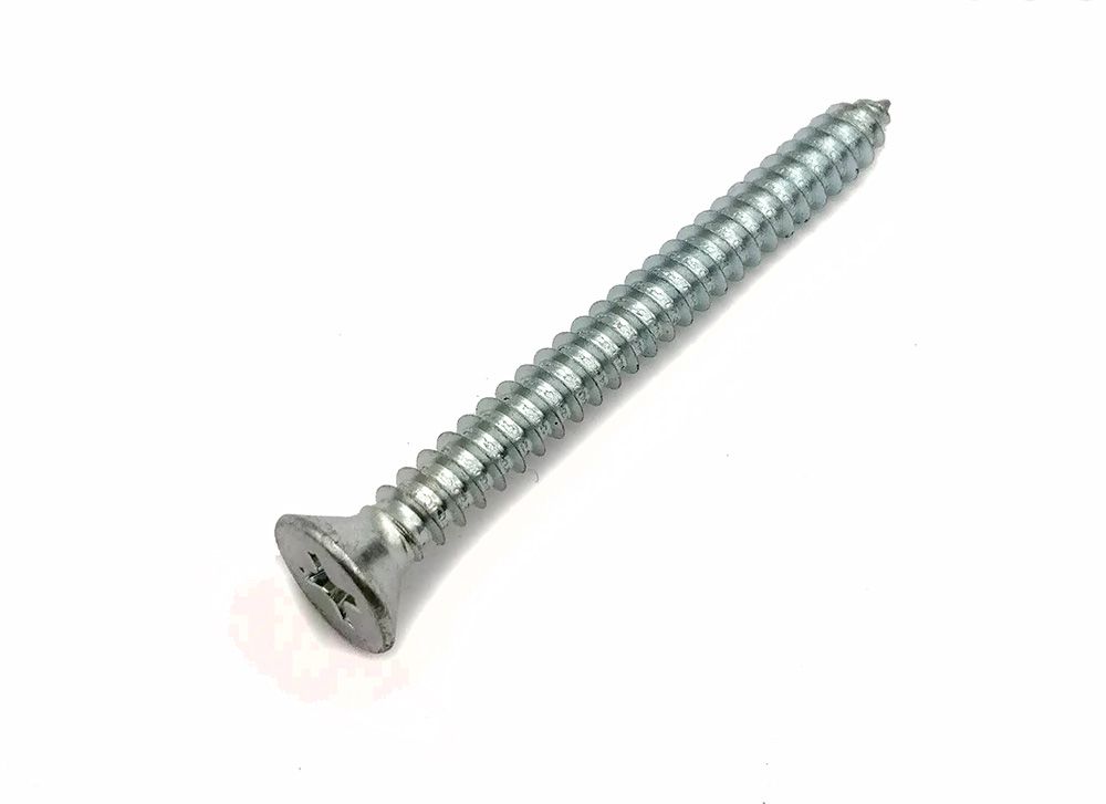 Tornillo DIN 7982 Philips ST4,8x50 C Z/Blanco