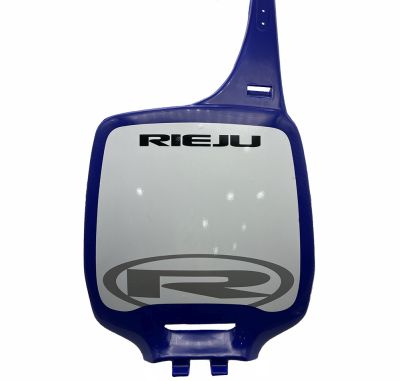 Placa Portanúmeros Rieju MX 50 '05 Azul