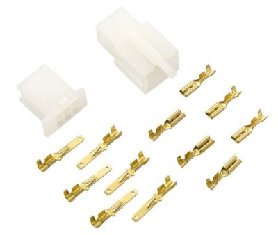 Conector Macho + Hembra 6 terminales