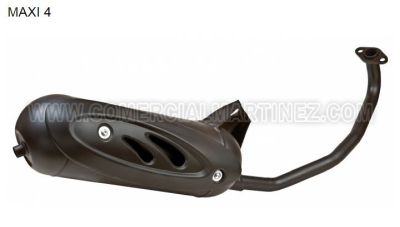 Tubo escape Tecnigas Maxi 4 Honda Pantheon 125i / 150i 4T, Honda S-Wing 125 / 150