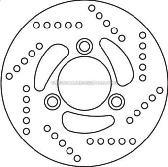 Disco de freno Brembo Hyosung, Kymco, Peugeot