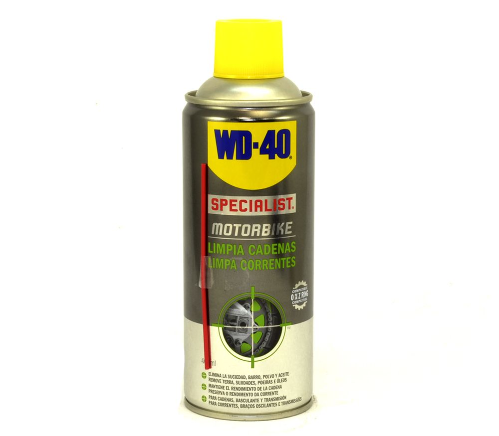 Spray limpiador de cadenas WD-40