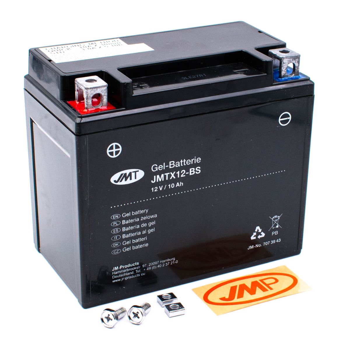 Batería YTX12-BS Gel JMT