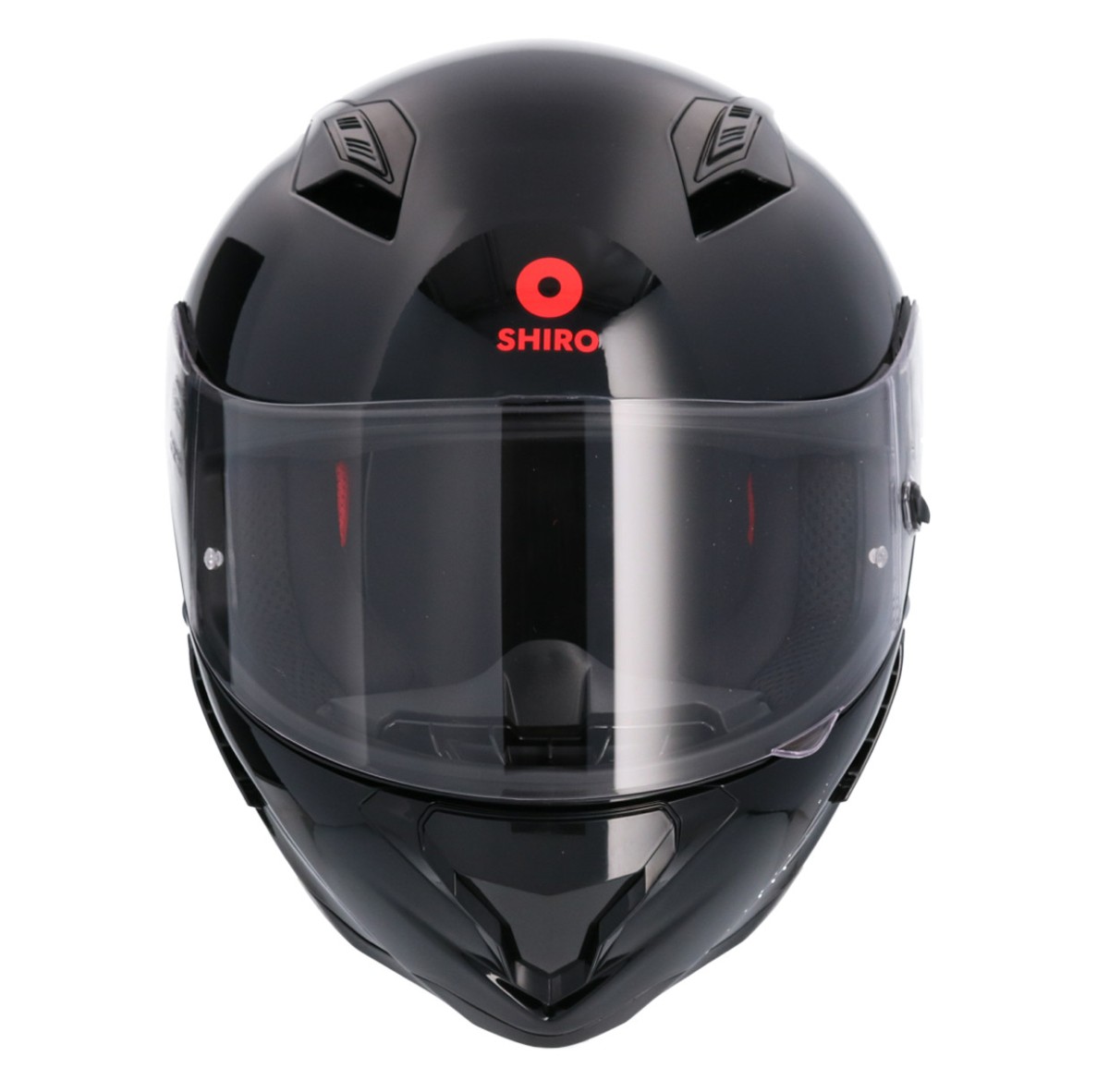 Casco SHIRO HUNTER SH-890 MONOCOLOR NEGRO BRILLO 7
