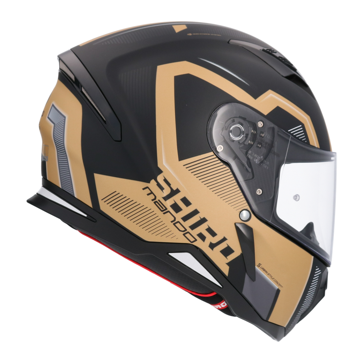 Casco SHIRO HUNTER SH-890 MANDO DORADO MATE 6