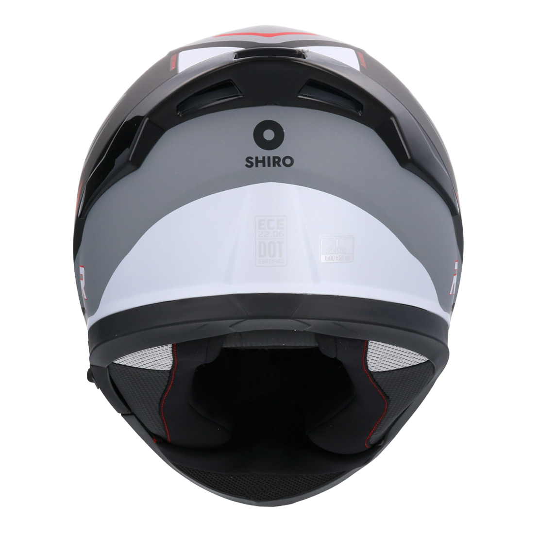 Casco SHIRO KATANA ORBE GRIS + Pantalla Oscura Regalo 6