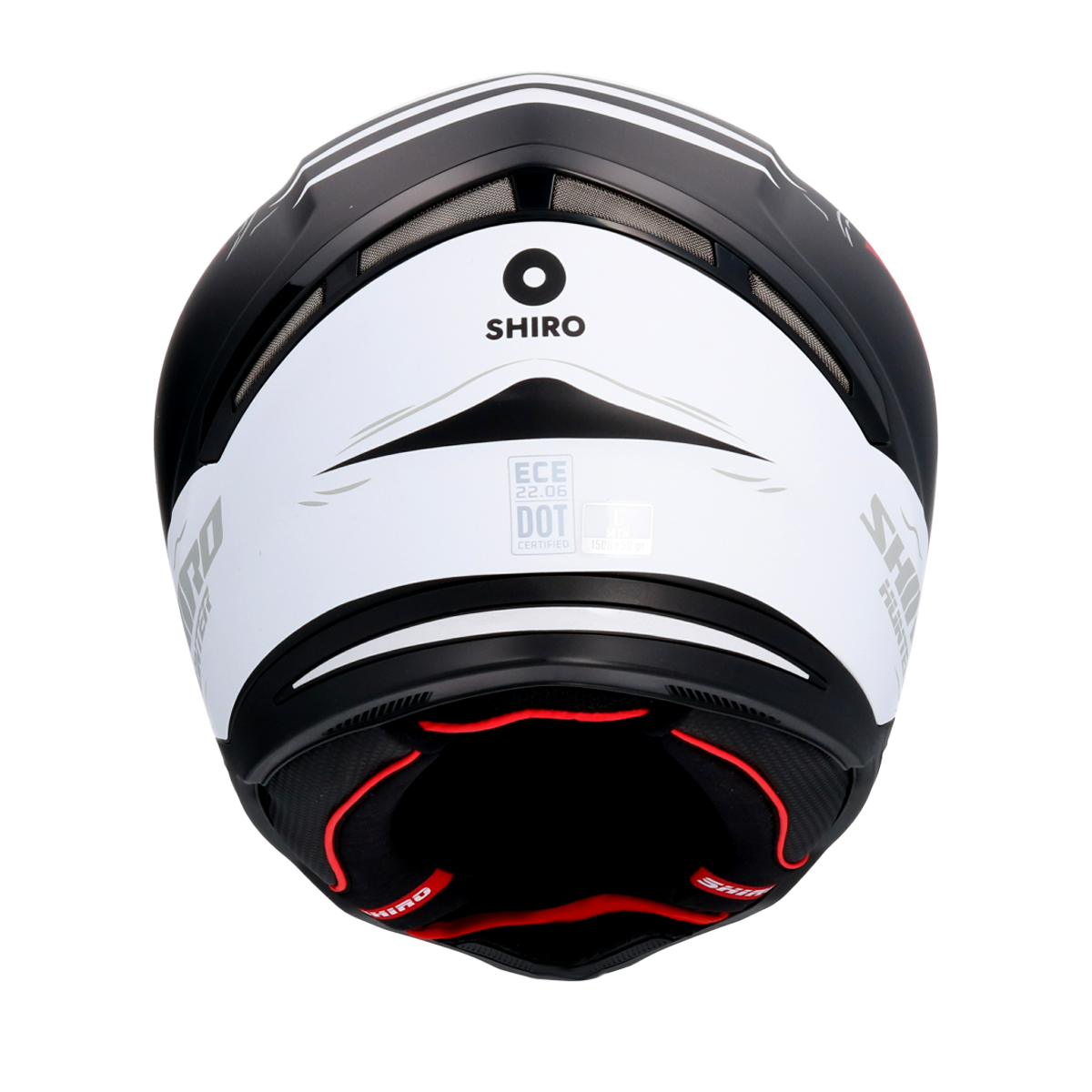Casco SHIRO HUNTER SHARK NEGRO MATE 3