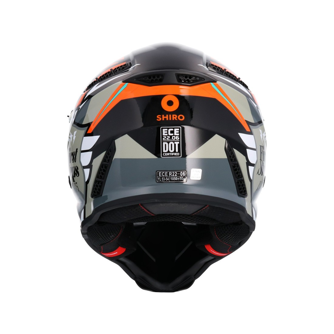 Casco Cross SHIRO Infantil DUNE IMPACT 7