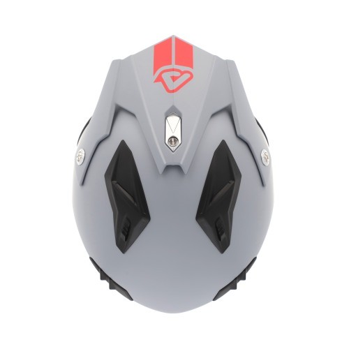 Casco ACERBIS JET ARIA Trial GRIS CLARO